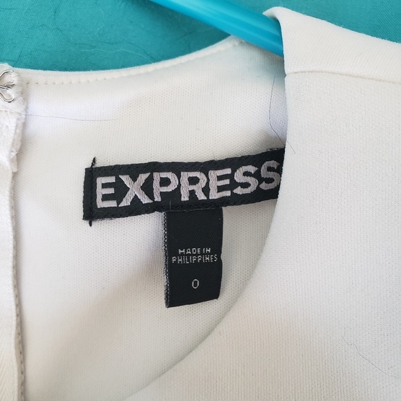 White Bodycon Dress - Picture 3 of 3